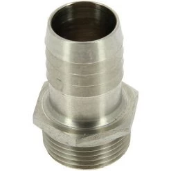 SFERACO Embout Cannelé Inox Usiné Ø25 Mâle 1"