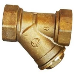 SFERACO Filtre à Tamis En Y 1/2" - Laiton - Femelle/Femelle - 16 Bar