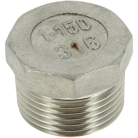 SFERACO Bouchon Inox Mâle 1" 3 SFERACO Bouchon Inox Mâle 1"