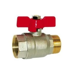 Vanne à Sphère SFERACO Manette Papillon 3/4" - M.F - 83180 N