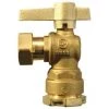 SFERACO Robinet Compteur D'eau Avant/après Compteur équerre PE - Diamètre écrou 20x27 - Diamètre Extérieur 25 -SFERACO Soldes 1605434 1