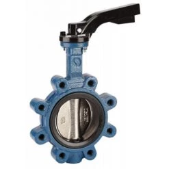 Robinet à Papillon En Fonte Avec Oreilles Taraudées Ø80 - Sferaco