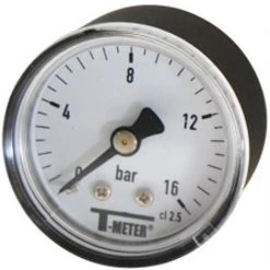 Manomètre ABS à Cadran Sec RADIAL Mâle 1/2" (15/21) - Ø100 - 0 à 40 Bar - Sferaco