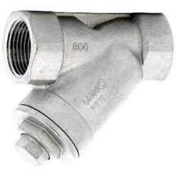 Filtre En Y à Tamis Taraudé Inox PN16 FF Ø1-1/4" (33/42) - Sferaco