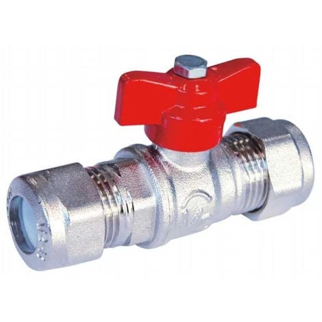 Vanne à Sphéro-conique Femelle Femelle Pour Tube Cuivre Ø12 - Sferaco 3 Vanne à Sphéro-conique Femelle Femelle Pour Tube Cuivre Ø12 - Sferaco