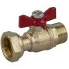 Robinet Avant Compteur Droit Mâle 1" (26/34) - Écrou Tournant 3/4" (20/27) - Longueur 69mm - Sferaco -SFERACO Soldes 20826667 1