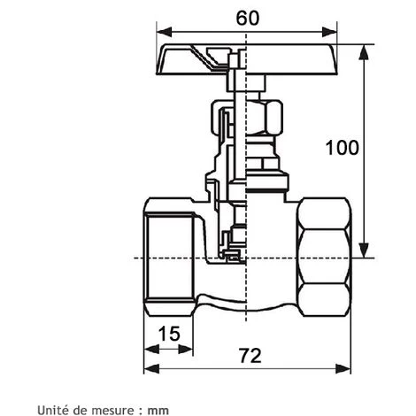 SFERACO Vanne à Soupape - F 1'1/4 - Sféraco 4 SFERACO Vanne à Soupape - F 1'1/4 - Sféraco – Image 2