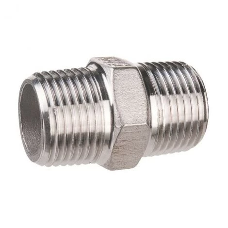 SFERACO Raccord Inox Droit Hexagonal à Visser - M 2' - 66 Mm - Sféraco 3 SFERACO Raccord Inox Droit Hexagonal à Visser - M 2' - 66 Mm - Sféraco