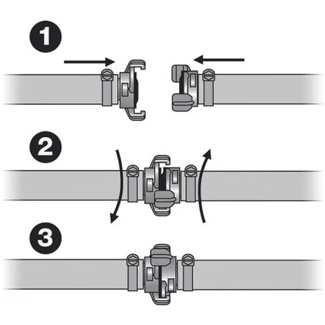 SFERACO 10 Raccords Express Laiton à Visser Mâle 1/2" (15/21) Avec Joint NBR 5 SFERACO 10 Raccords Express Laiton à Visser Mâle 1/2" (15/21) Avec Joint NBR – Image 3