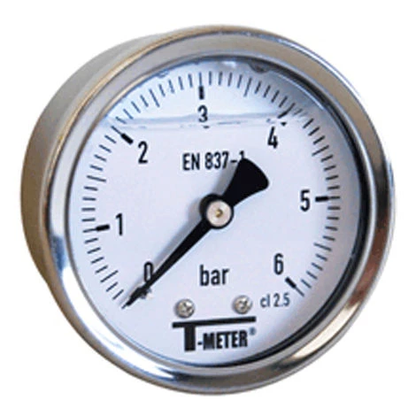 SFERACO Manomètre Boitier Inox à Bain De Glycérine AXIAL Mâle 1/4" (8/13) - Ø50 - 0 à 16 Bar 3 SFERACO Manomètre Boitier Inox à Bain De Glycérine AXIAL Mâle 1/4" (8/13) - Ø50 - 0 à 16 Bar