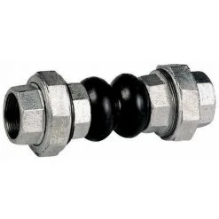 SFERACO Compensateur De Dilatation EPDM PN16 - Femelle Femelle BSP 33x42 - Long 200