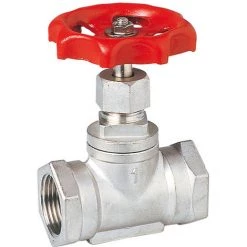 Robinet à Soupape Taraudé - Corps Inox à Chapeau Vissé F/F 1/2" (15/21) - Sferaco