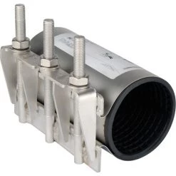 Collier De Réparation Pour Tube Rigide Pe-Pvc-Acier-Fonte Ø98/107 - Sferaco