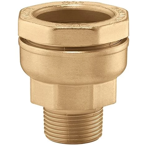 SFERACO Raccord DECA Laiton Tube PE Ø50 - Droit Mâle Réduit 1"1/4 (33/42) 3 SFERACO Raccord DECA Laiton Tube PE Ø50 - Droit Mâle Réduit 1"1/4 (33/42)