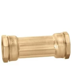 SFERACO Raccord DECA Laiton Tube PE Ø25 - Manchon De Jonction Ou De Réparation Longueur 125mm