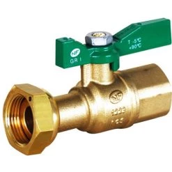 Robinet Avant Compteur NF Droit Femelle 3/4" (20x27) - Ecrou Tournant 3/4" (20x27) SFERACO