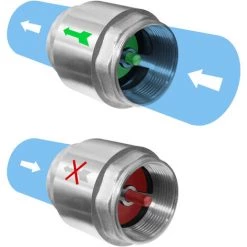 Clapet De Retenue Toutes Positions Laiton PN25 FF 3/8"(12/17) - Sferaco -SFERACO Soldes 508424 3