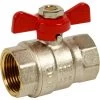 Vanne à Sphère PN40 Passage Intégral ACS Papillon Rouge F/F 3/4"(20x27) SFERACO -SFERACO Soldes 509311 1