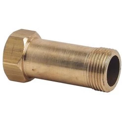 SFERACO Allonge Laiton Compteur Mâle-Femelle 3/4" - Longueur 67,5mm