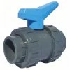 SFERACO Vanne à Sphère PVC-U PN16 - Raccord Ø32 - Passage Ø25 - à Coller - Manette Bleue -SFERACO Soldes 532471 1