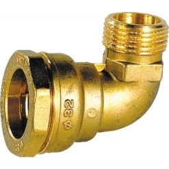 SFERACO Coude Laiton DECA Mâle 26x34 PE32