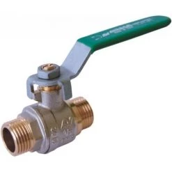 SFERACO Vanne Boisseau Sphérique MF Manette Avec Presse étoupe PN25 33x42 - Nickelé -SFERACO Soldes 57035127 2