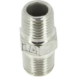 SFERACO Mamelon Inox égal Mâle 1/4