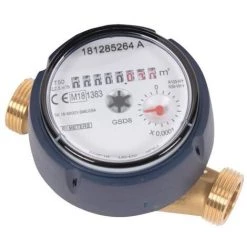 SFERACO Compteur Divisionnaire 110mm Eau Froide DN15 Mâle Mâle 3/4