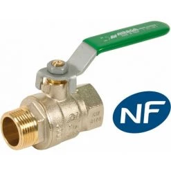 SFERACO Vanne B.S. MF Manette Plate NF - Diamètre : 1/2''